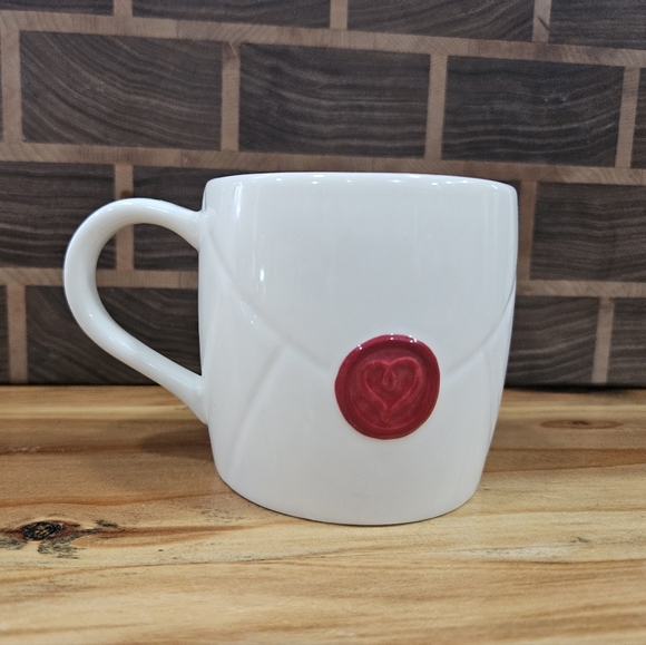 Starbucks Coffee Valentines Day Love Letter Ceramic Coffee Tea Mug - Picture 5 of 6